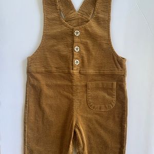 Dark khaki overalls